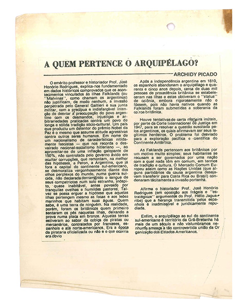 A Quem Pertence O Arquiplelago