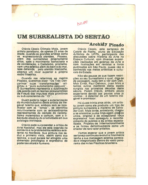 Um Surrealista Do Sertão